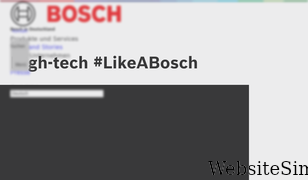 bosch.de Screenshot