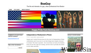 bosguy.com Screenshot