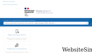 boss.gouv.fr Screenshot