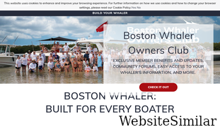 bostonwhaler.com Screenshot