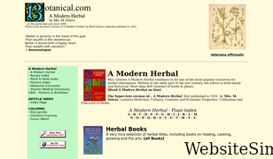 botanical.com Screenshot