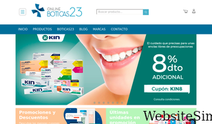 boticas23.com Screenshot