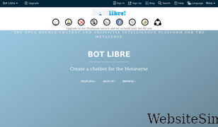 botlibre.com Screenshot