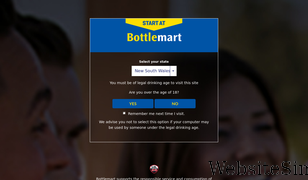 bottlemart.com.au Screenshot