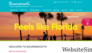 bournemouth.co.uk Screenshot