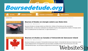 boursedetude.org Screenshot