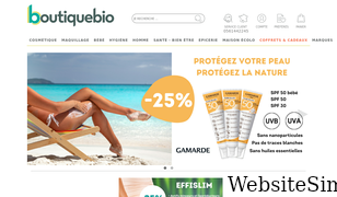 boutiquebio.fr Screenshot