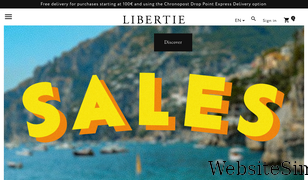 boutiquelibertie.com Screenshot