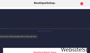 boutiquesetup.net Screenshot