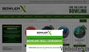 bowlerx.com Screenshot