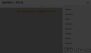 bowlnfun.dk Screenshot