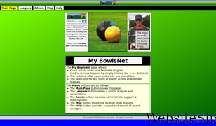 bowlsnet.uk Screenshot