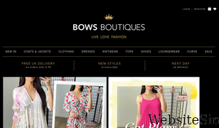 bowsboutiques.com Screenshot