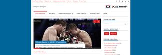 boxe-mania.com Screenshot