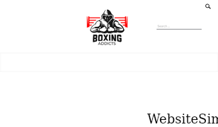 boxingaddicts.com Screenshot