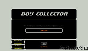 boycollector.net Screenshot