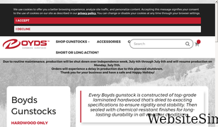 boydsgunstocks.com Screenshot