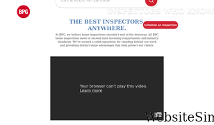 bpginspections.com Screenshot