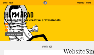 brad.site Screenshot
