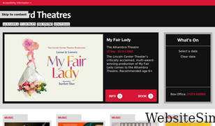 bradford-theatres.co.uk Screenshot