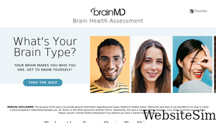 brainhealthassessment.com Screenshot