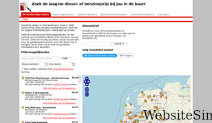 brandstof-zoeker.nl Screenshot