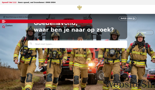 brandweer.nl Screenshot