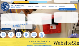 brandywineschools.org Screenshot