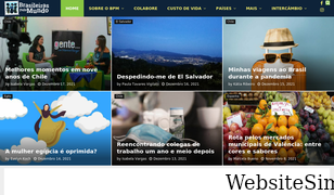 brasileiraspelomundo.com Screenshot