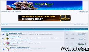 brasilreef.com Screenshot