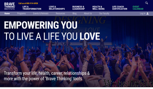 bravethinkinginstitute.com Screenshot