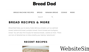 breaddad.com Screenshot