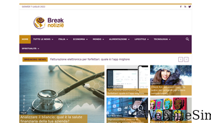 breaknotizie.com Screenshot