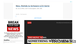 breakyourownnews.com Screenshot