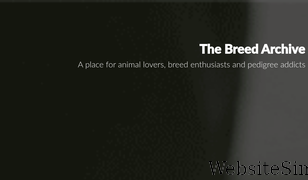 breedarchive.com Screenshot