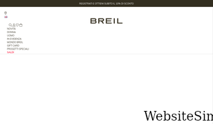 breil.com Screenshot