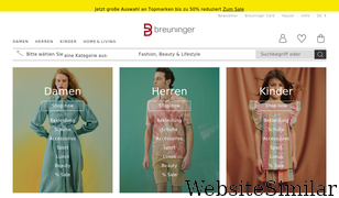 breuninger.com Screenshot
