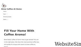 brewcoffeehome.com Screenshot
