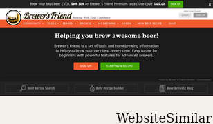 brewersfriend.com Screenshot