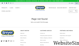 breyerhorses.com Screenshot