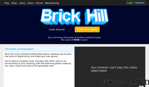 brick-hill.com Screenshot