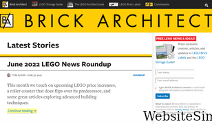 brickarchitect.com Screenshot