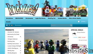 brickizimo-toys.com Screenshot