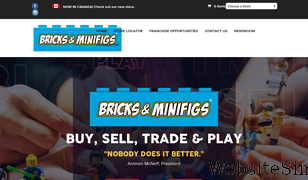 bricksandminifigs.com Screenshot