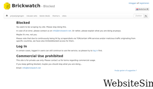 brickwatch.net Screenshot