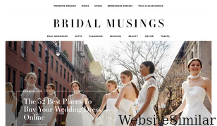 bridalmusings.com Screenshot