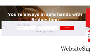 bridgestone.com.au Screenshot