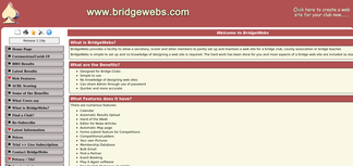 bridgewebs.com Screenshot