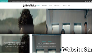 brieftake.com Screenshot