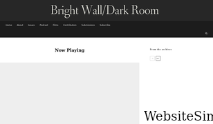 brightwalldarkroom.com Screenshot